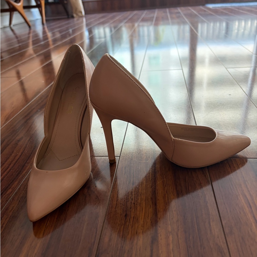 Charles By Charles David Nude Heels